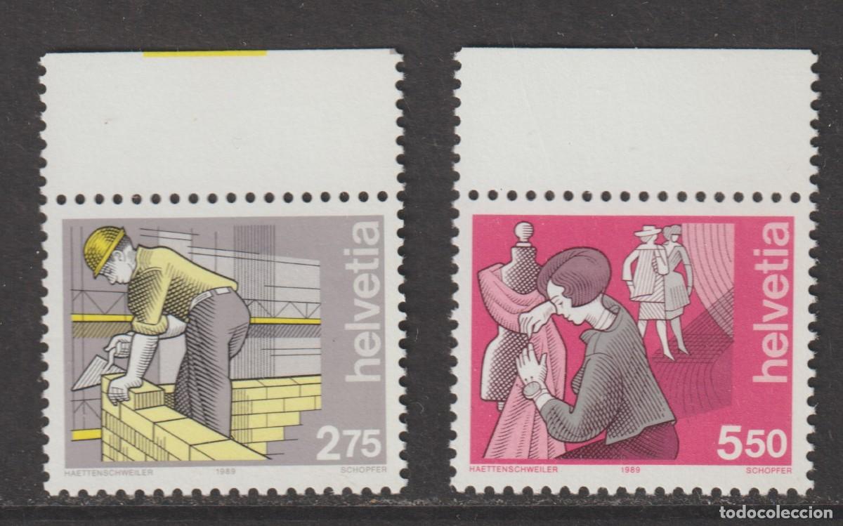 Sellos: Suisse Switzerland 1989 - Yvert 1325/1326 mnh**