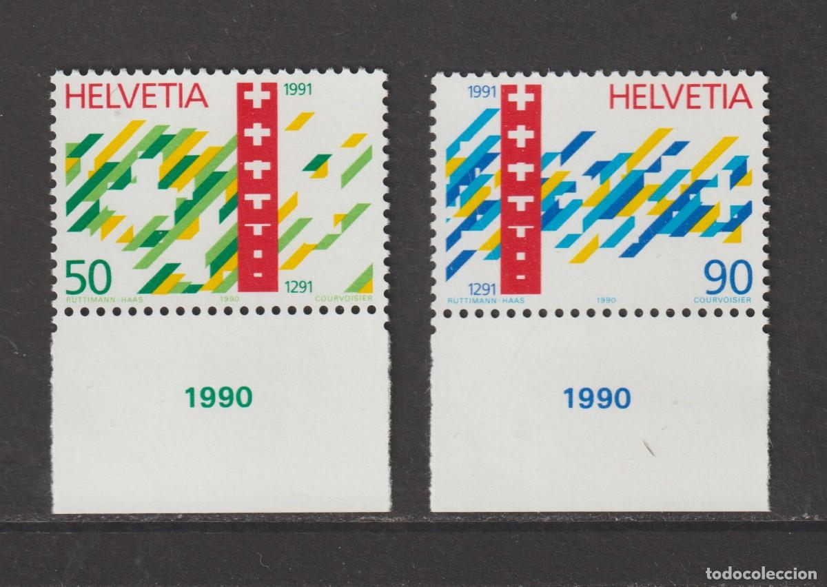 Sellos: Suisse Switzerland 1990 - 1353/1354 mnh**