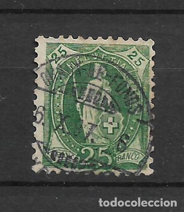Sellos: suiza 1882 scott 83 usado 3&euro; - 5/22