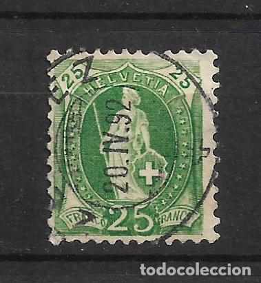 Sellos: suiza 1882 scott 83 usado 3&euro; - 5/22