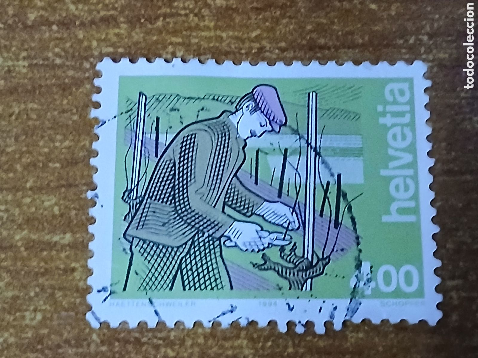 Sellos: Sello Suiza 1.994 Oficios