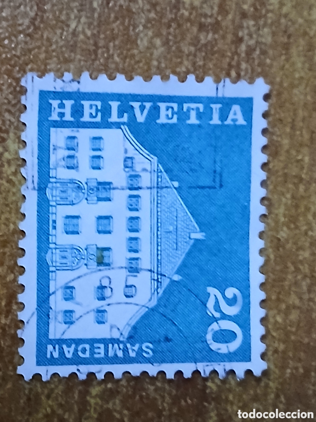Sellos: Sello Suiza 1.964-1.968 Helvetia