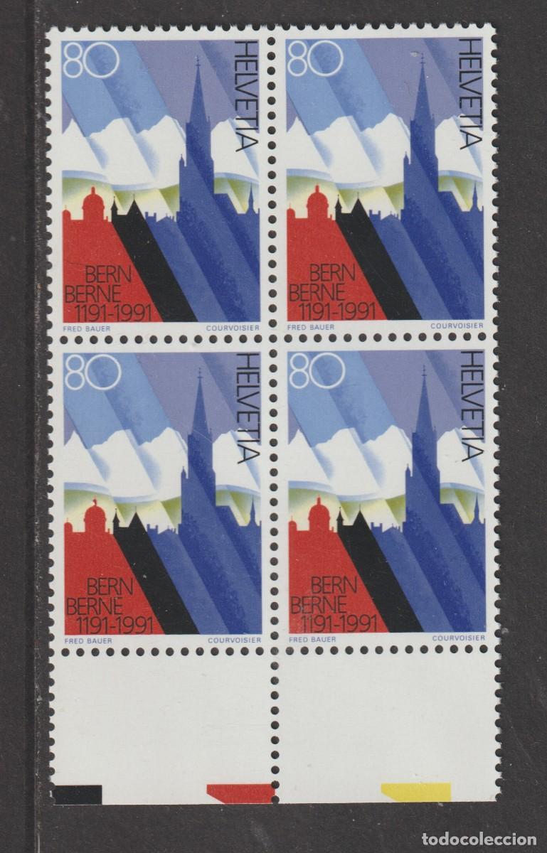 Sellos: Suisse Switzerland 1990 - Yvert 1366 b4 mnh**
