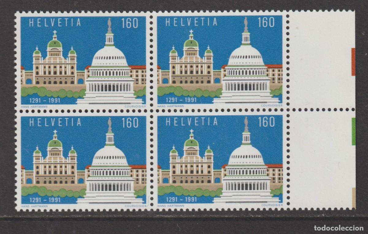Sellos: Suisse Switzerland 1990 - Yvert 1367 b4 mnh**