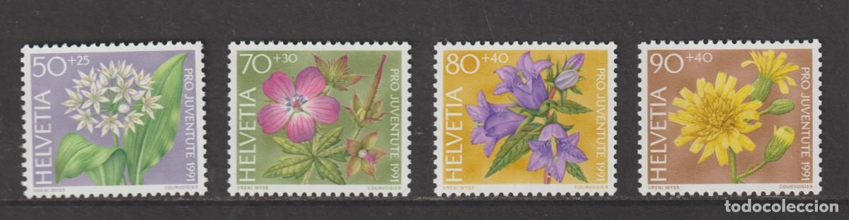 Sellos: Suisse Switzerland 1991 - Pro Juventute Yvert 1383/1386 mnh**
