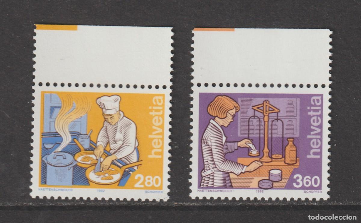 Sellos: Suisse Switzerland 1991 - Yvert 1391/1392 mnh**