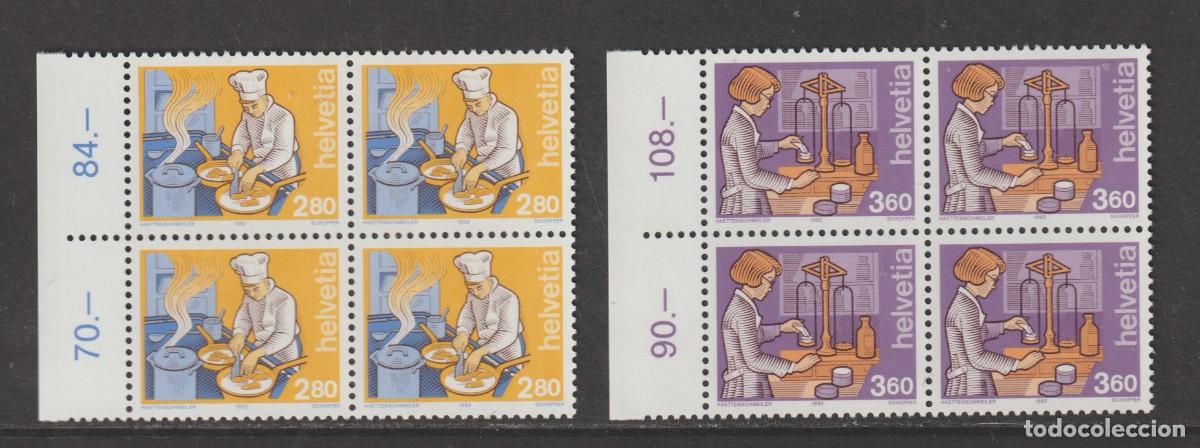 Sellos: Suisse Switzerland 1991 - Yvert 1391/1392 b4 mnh**