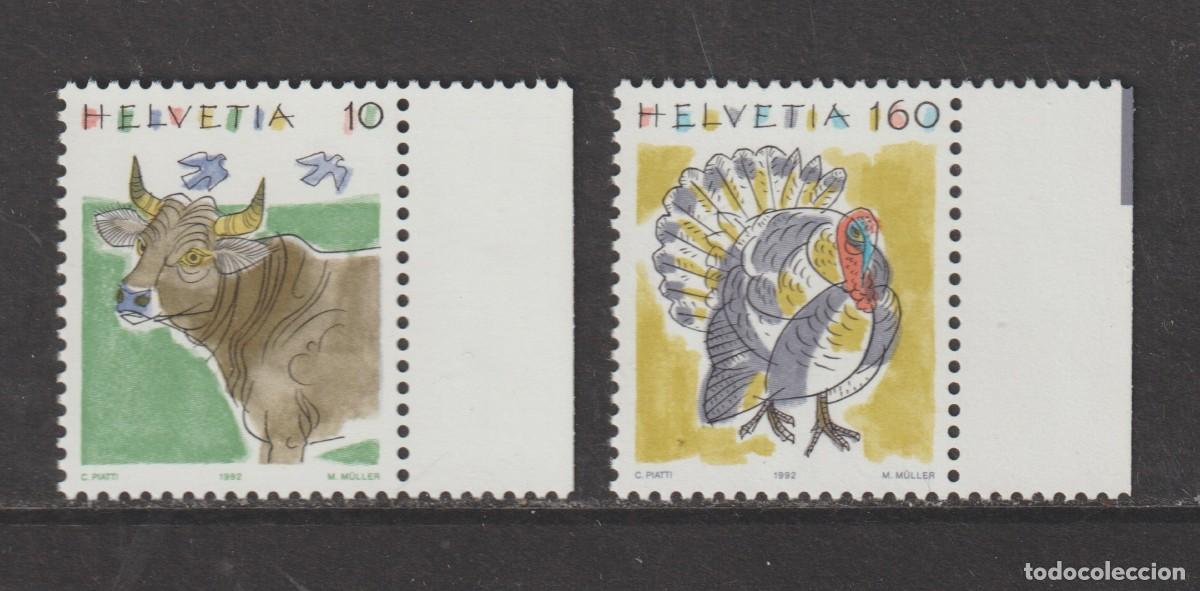 Sellos: Suisse Switzerland 1991 - Yvert 1389/1390 mnh**