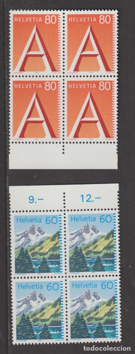 Sellos: Suisse Switzerland 1993 - Yvert 1417/1418 b4 mnh**