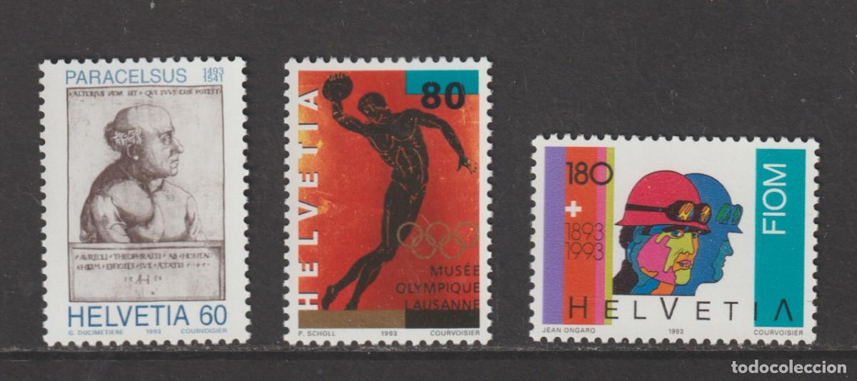 Sellos: Suisse Switzerland 1993 - Yvert 1421/1423 mnh**