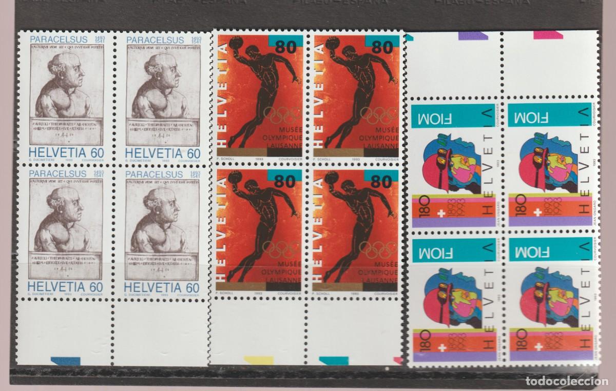 Sellos: Suisse Switzerland 1993 - Yvert 1421/1423 b4 mnh**