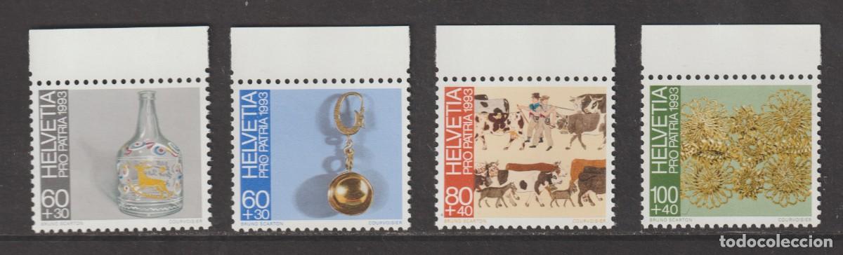 Sellos: Suisse Switzerland 1993 - Pro Patria Yvert 1430/1433 mnh**