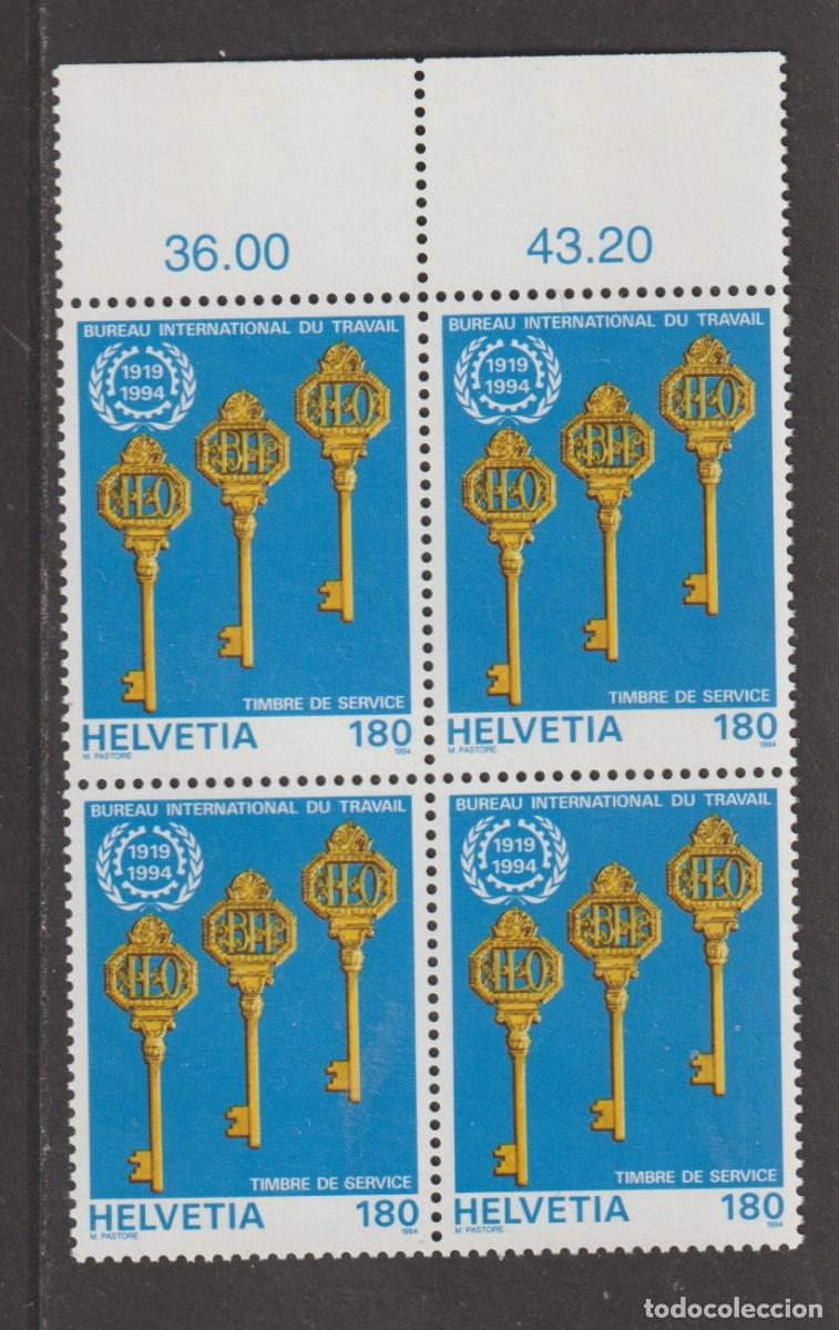 Sellos: Suisse Switzerland 1993 - Service Yvert 468 b4 mnh**