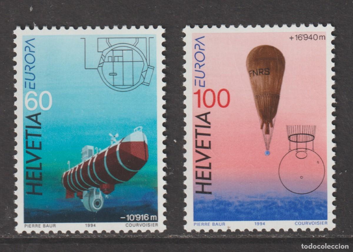 Sellos: Suisse Switzerland 1994 - Europa CEPT Yvert 1453/1454 mnh**
