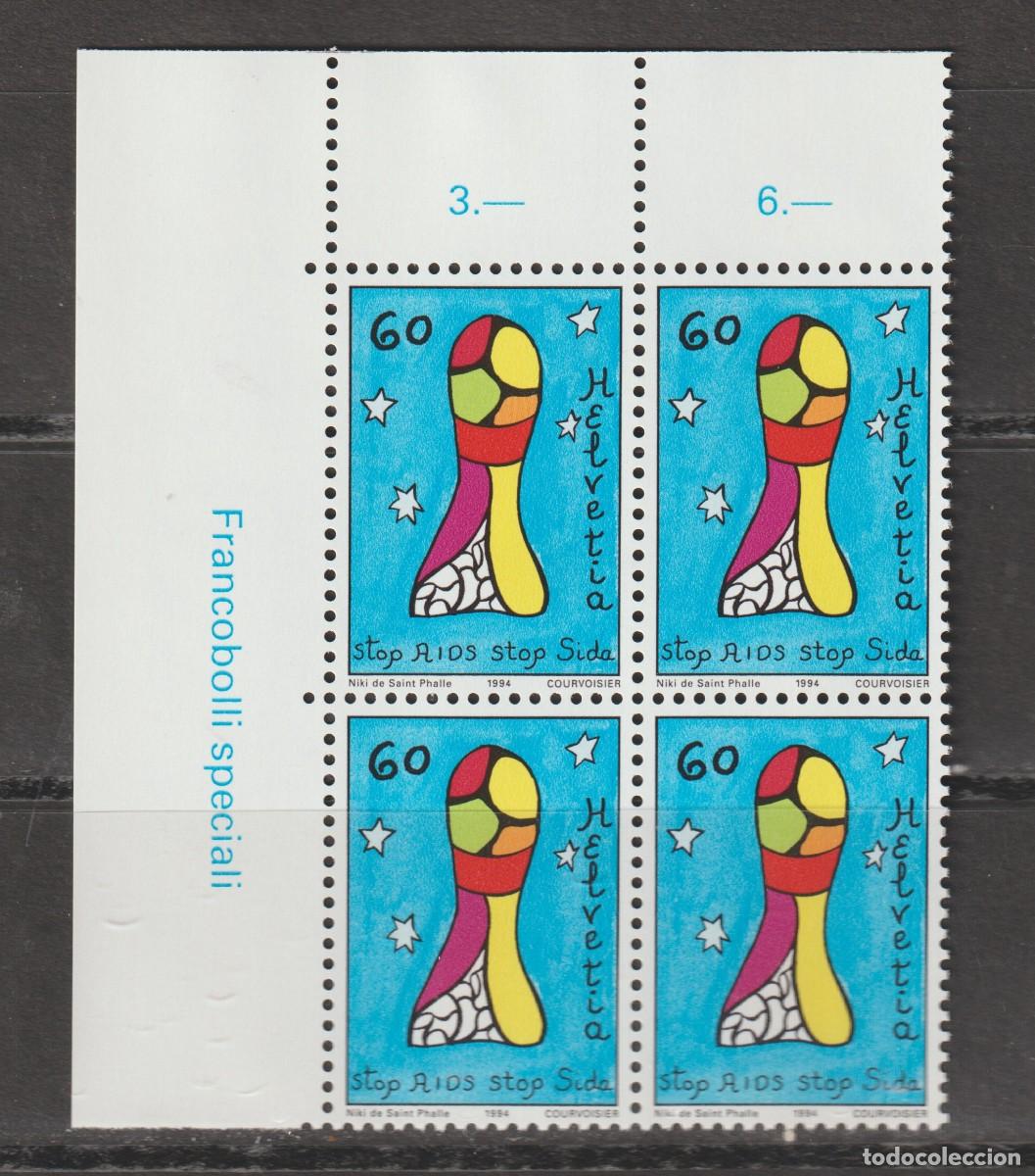 Sellos: Suisse Switzerland 1994 - Yvert 1462 b4 mnh**