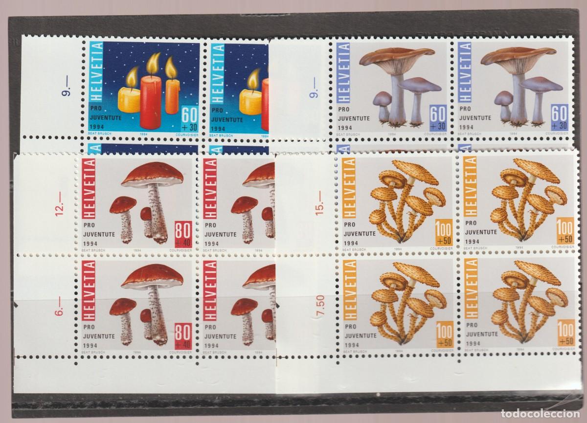 Sellos: Suisse Switzerland 1994 - Pro Juventute Yvert 1464/1467 b4 mnh**