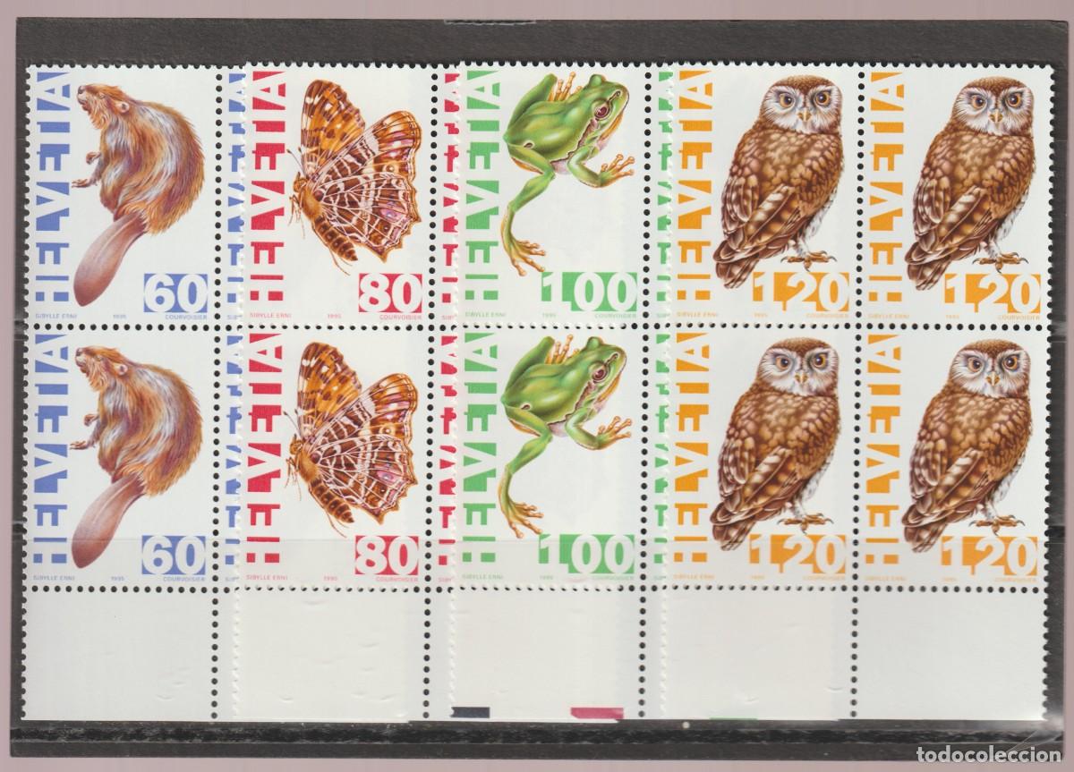 Sellos: Suisse Switzerland 1995 - Yvert 1472/1475 b4 mnh**