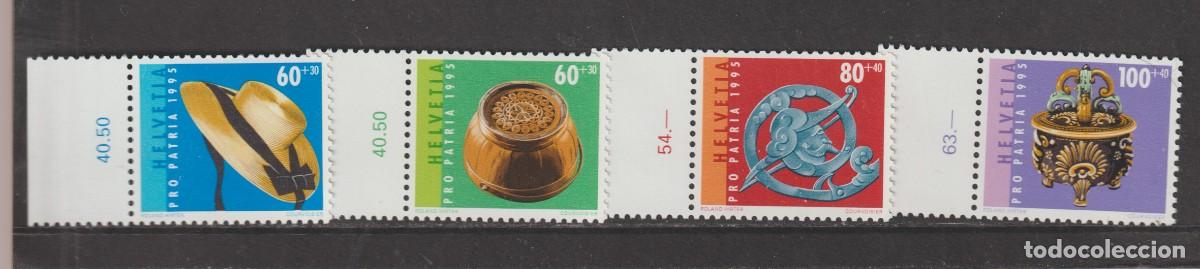 Sellos: Suisse Switzerland 1995 - Pro Patria Yvert 1476/1479 mnh**