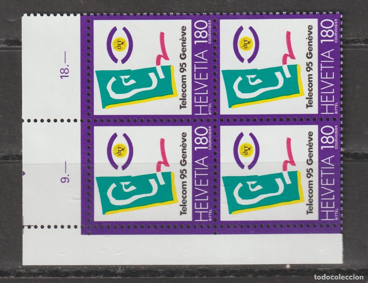 Sellos: Suisse Switzerland 1995 - Yvert 1486 b4 mnh**