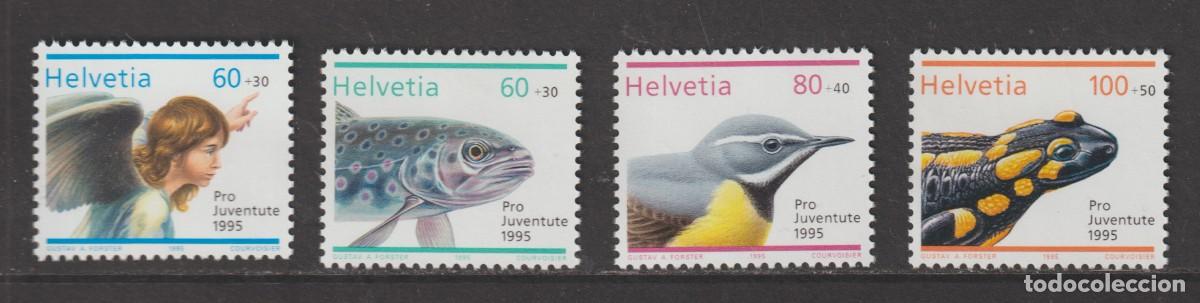 Sellos: Suisse Switzerland 1995 - Pro Juventute Yvert 1494/1497 mnh**