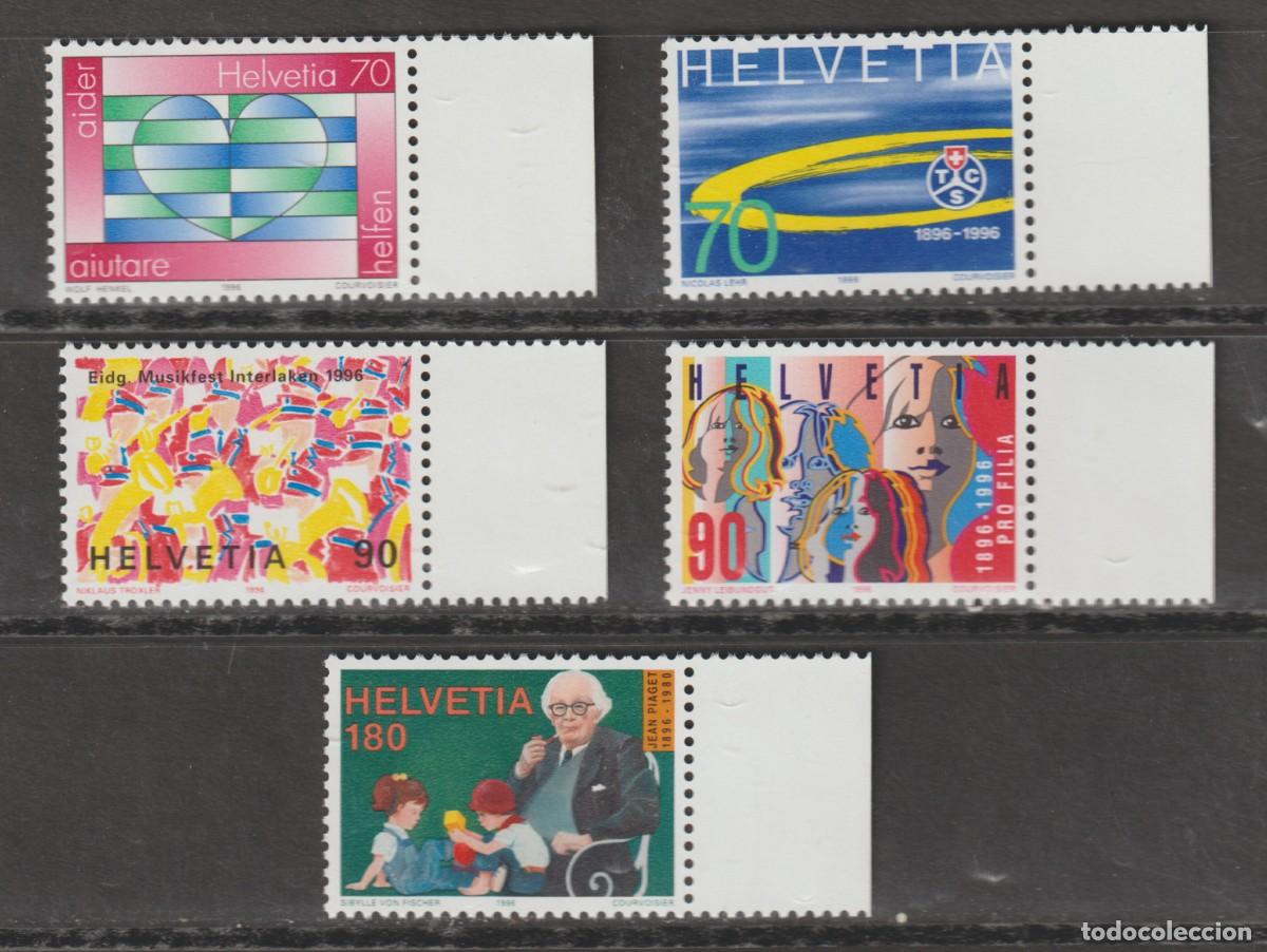 Sellos: Suisse Switzerland 1996 - Yvert 1499/1503 mnh**