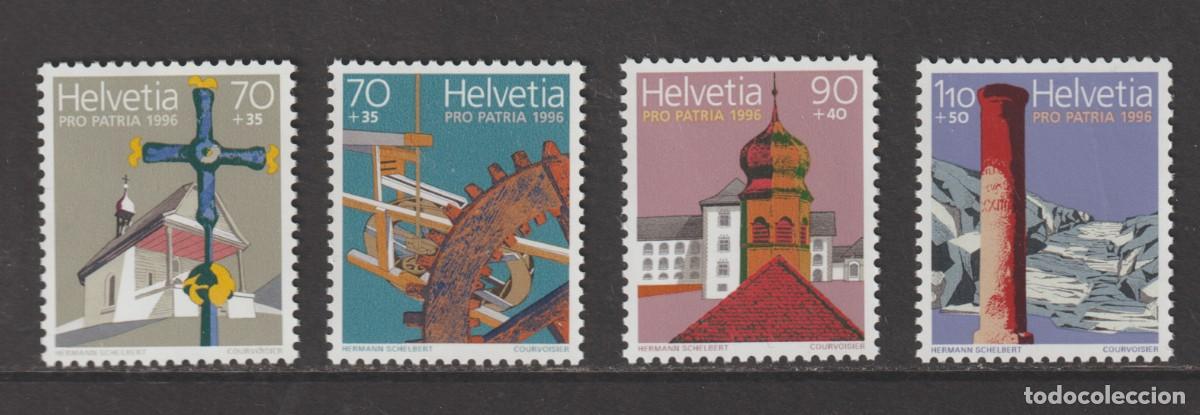 Sellos: Suisse Switzerland 1996 - Yvert 1505/1508 mnh**