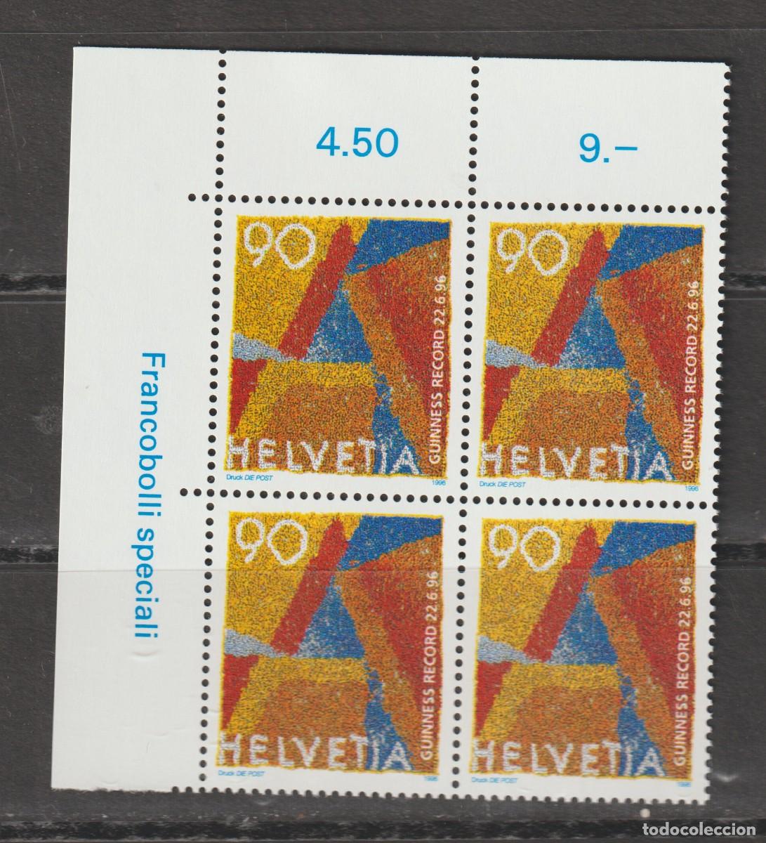 Sellos: Suisse Switzerland 1996 - Yvert 1512 b4 mnh**