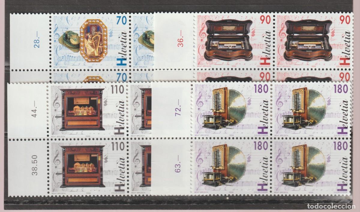 Sellos: Suisse Switzerland 1996 - Yvert 1513/1516 b4 mnh**