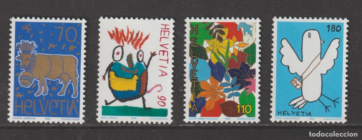 Sellos: Suisse Switzerland 1996 - 1521/1524 mnh**