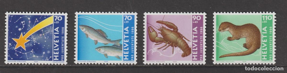 Sellos: Suisse Switzerland 1996 - 1525/1528 mnh**
