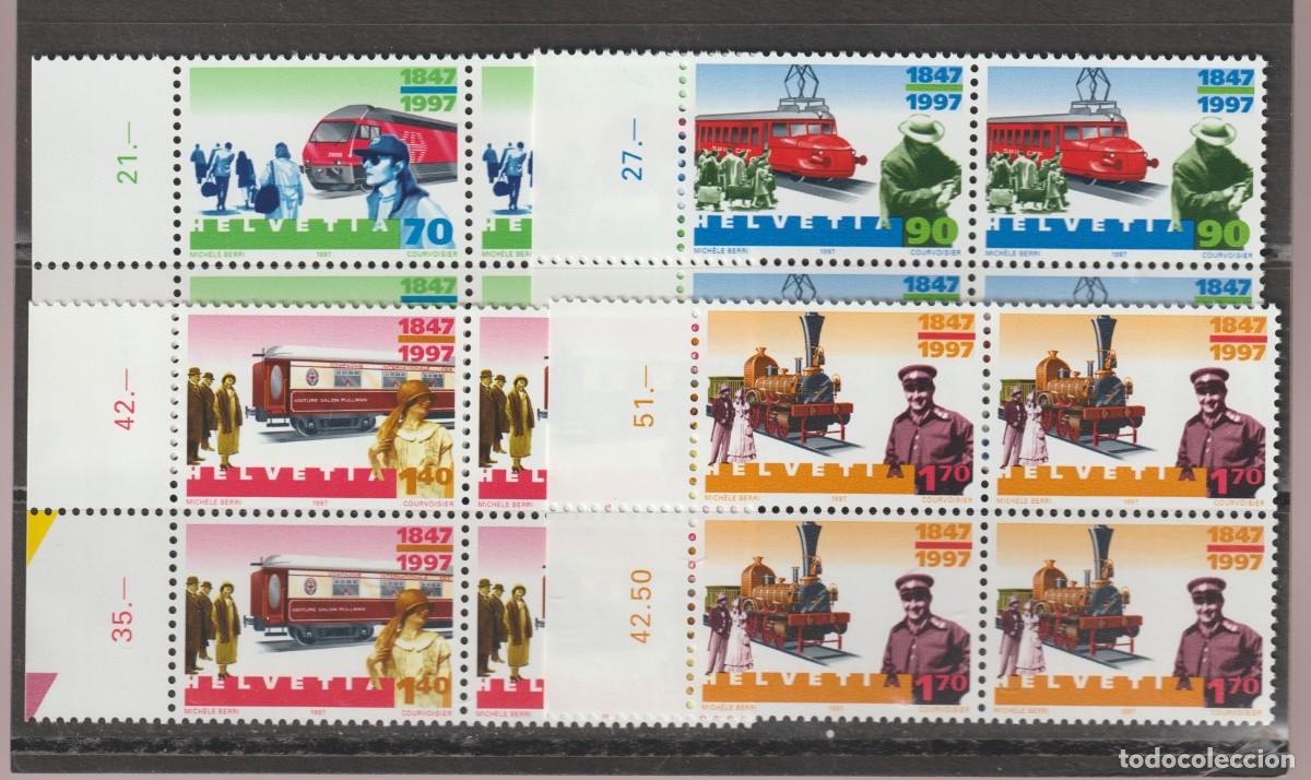 Sellos: Suisse Switzerland 1997 - 1529/1532 b4 mnh**