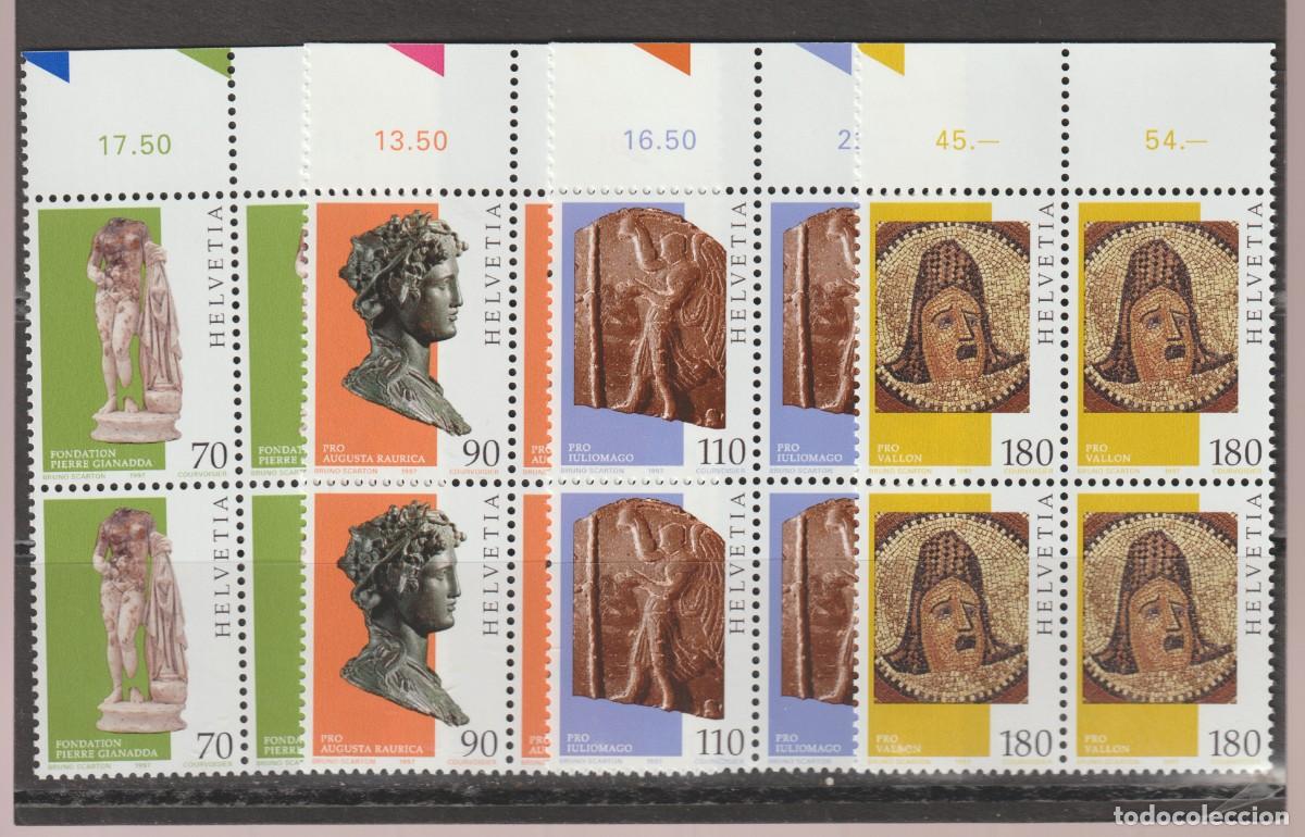 Sellos: Suisse Switzerland 1997 - 1533/1536 b4 mnh**