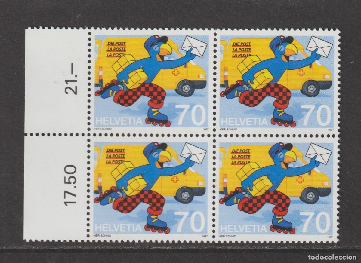Sellos: Suisse Switzerland 1997 - 1538 b4 mnh**