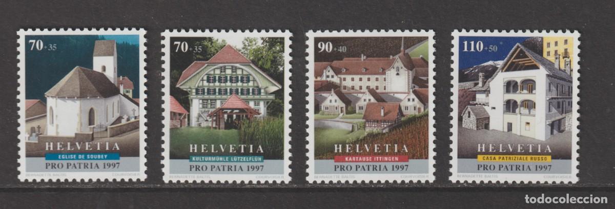 Sellos: Suisse Switzerland 1997 - Pro Patria 1539/1542 mnh**