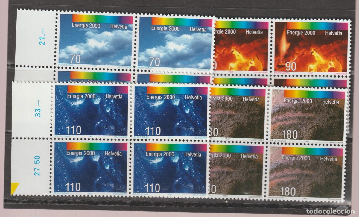 Sellos: Suisse Switzerland 1997 - 1547/1550 b4 mnh**
