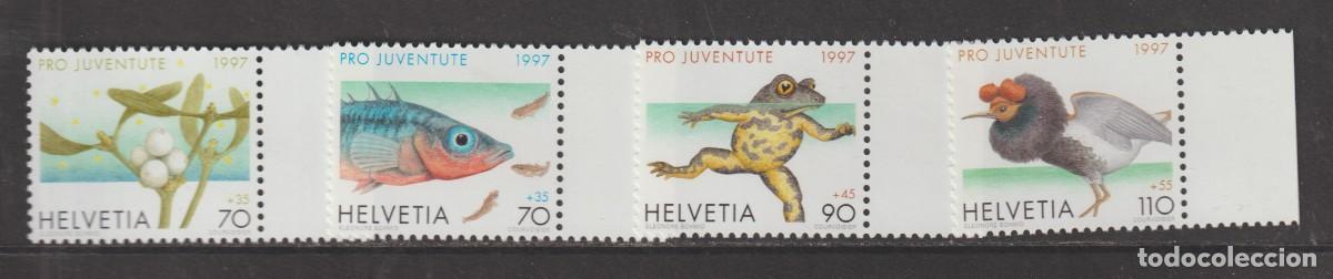 Sellos: Suisse Switzerland 1997 - Pro Juventute 1557/1560 mnh**