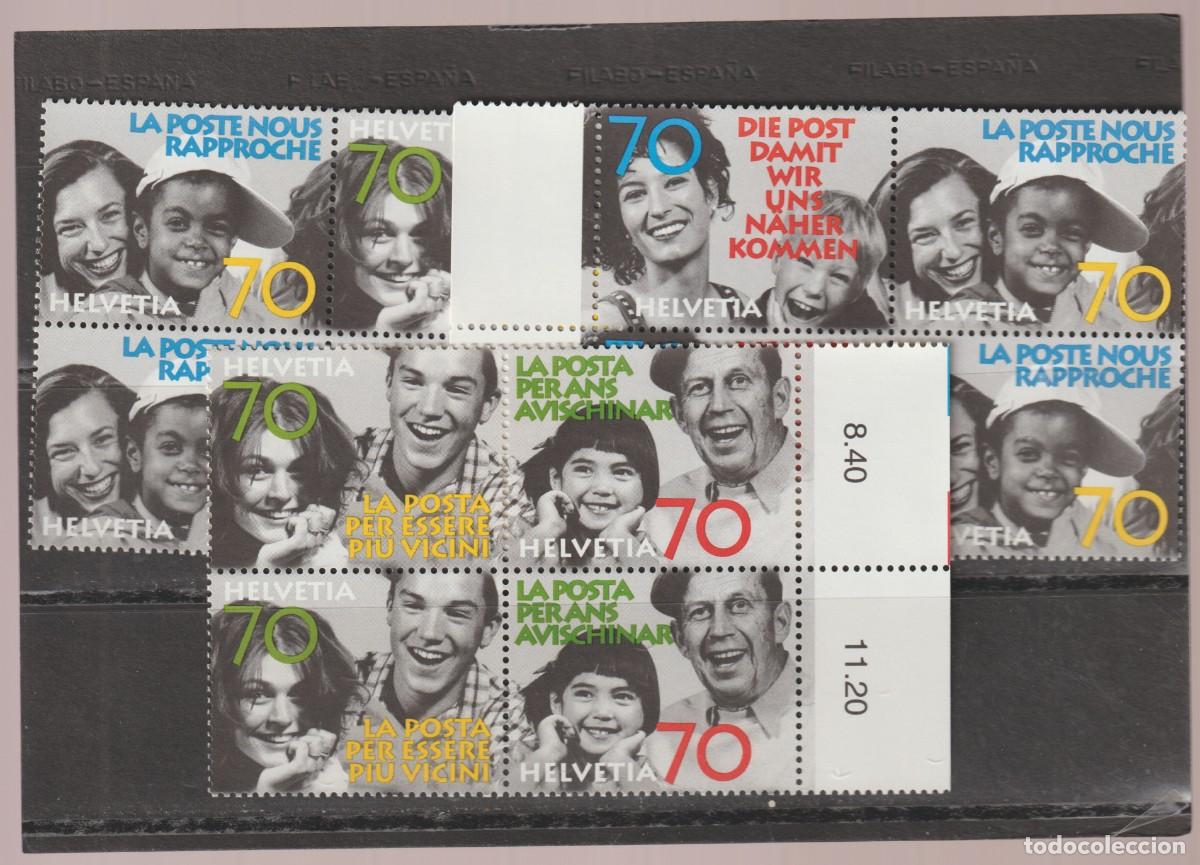 Sellos: Suisse Switzerland 1997 - 1551/1554 b4 mnh**