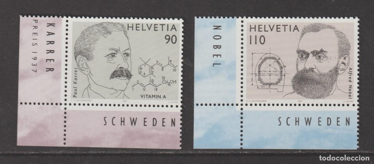 Sellos: Suisse Switzerland 1997 - 1555/1556 mnh**