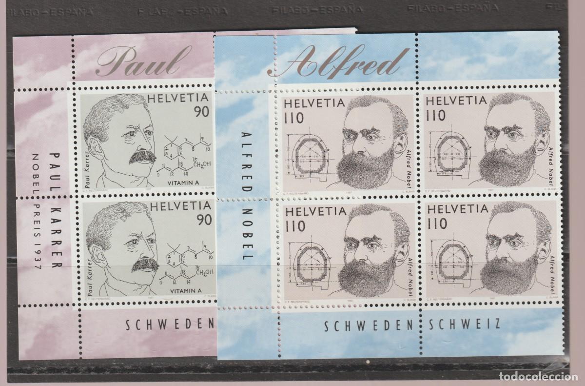Sellos: Suisse Switzerland 1997 - 1555/1556 b4 mnh**