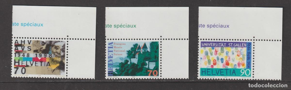 Sellos: Suisse Switzerland 1998 - 1574/1576 mnh**