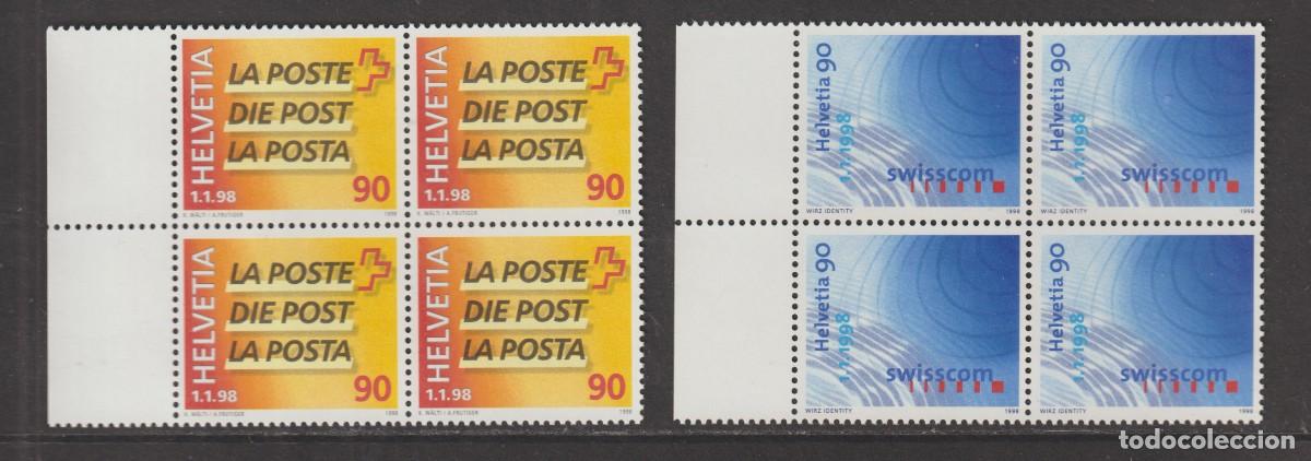 Sellos: Suisse Switzerland 1998 - 1561/1562 b4 mnh**