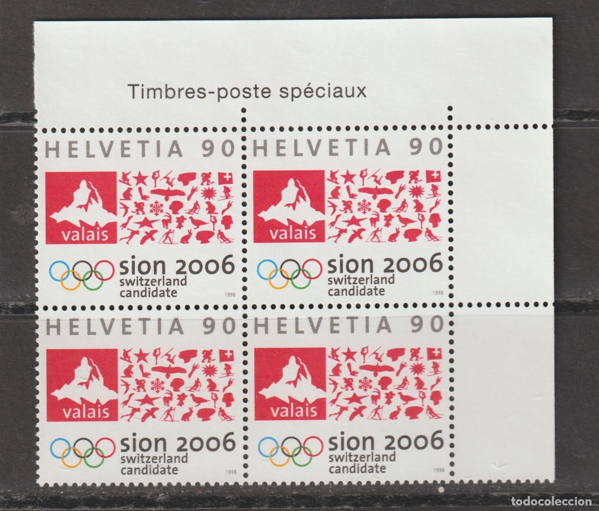 Sellos: Suisse Switzerland 1998 - 1567 b4 mnh**