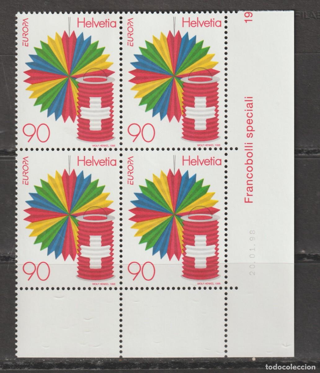 Sellos: Suisse Switzerland 1998 - Europa CEPT Yvert 1582 b4 mnh**