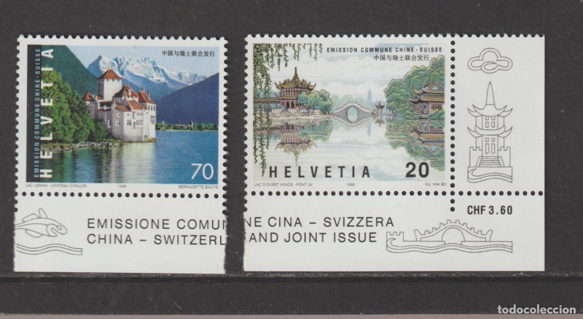 Sellos: Suisse Switzerland 1998 - Yvert 1597/1598 mnh**