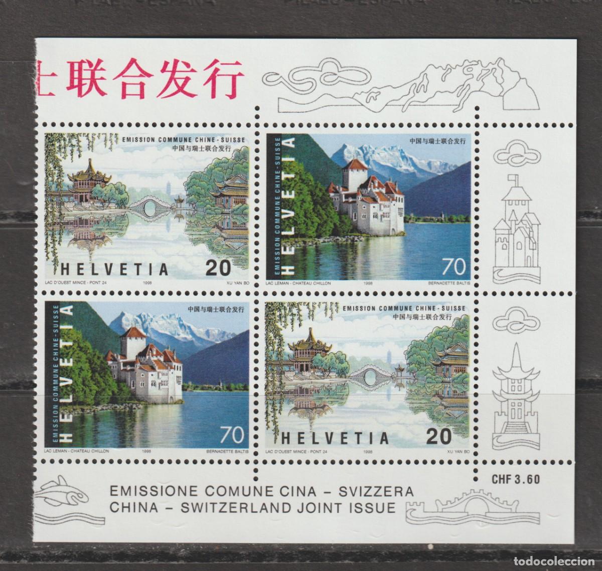 Sellos: Suisse Switzerland 1998 - Yvert 1597/1598 mnh**