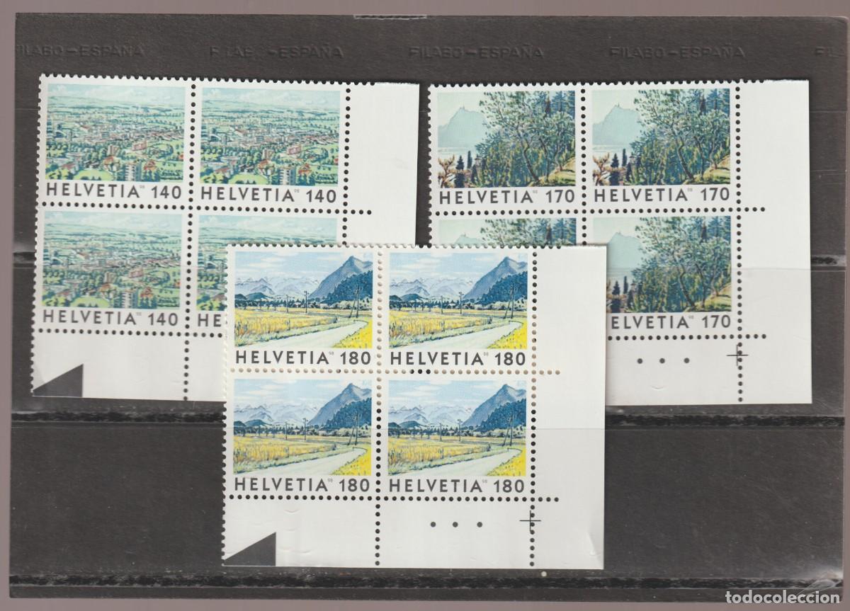 Sellos: Suisse Switzerland 1998 - Yvert 1583/1585 b4 mnh**