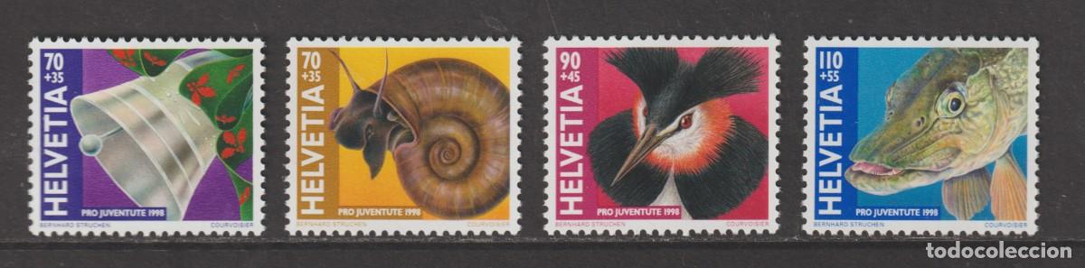 Sellos: Suisse Switzerland 1998 - Pro Juventute Yvert 1593/1596 mnh**