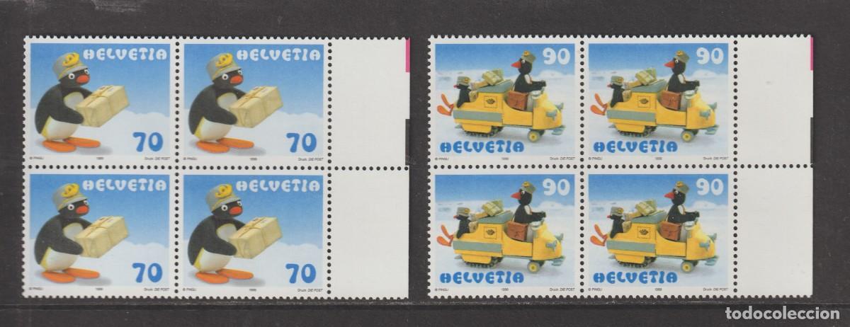 Sellos: Suisse Switzerland 1999 - Yvert 1601/1602 b4 mnh**