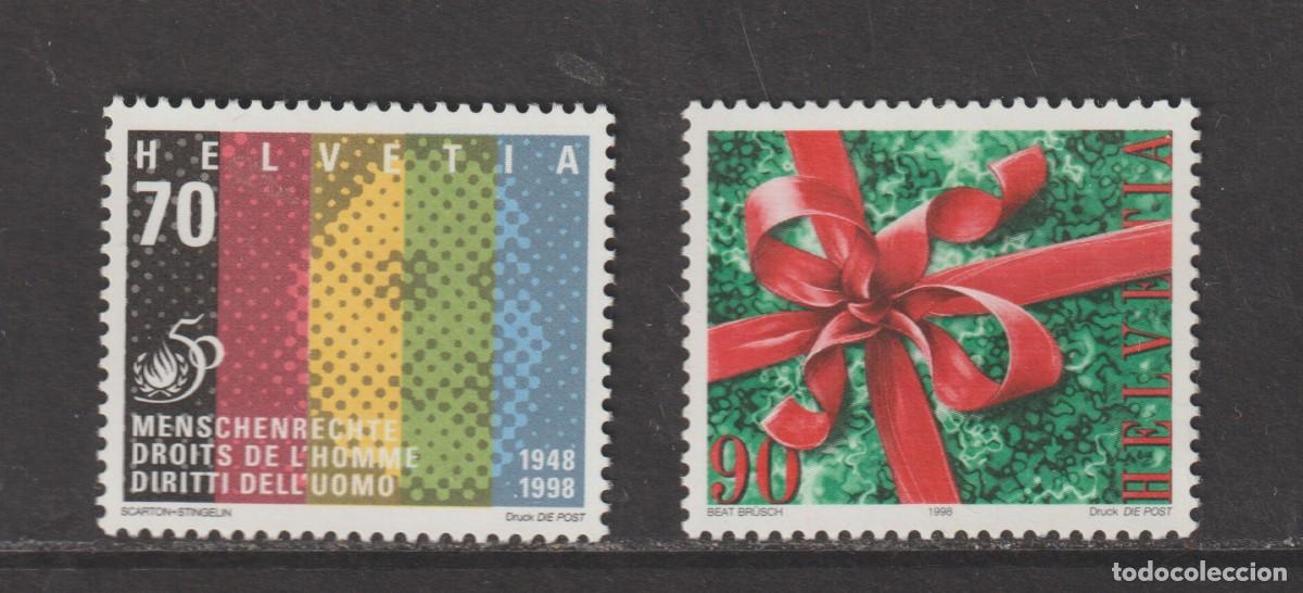 Sellos: Suisse Switzerland 1998 - Yvert 1591/1592 mnh**
