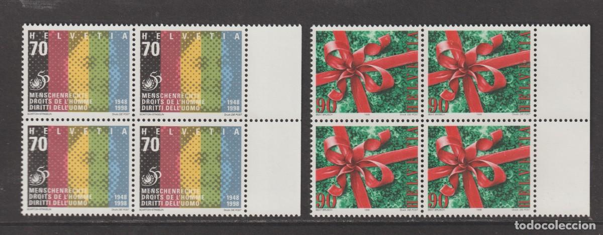 Sellos: Suisse Switzerland 1998 - Yvert 1591/1592 b4 mnh**